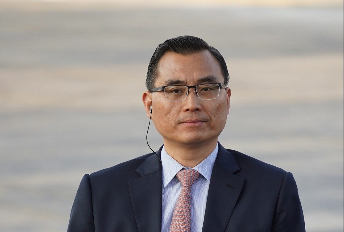 Ο Πρόεδρος του ΔΣ της ΟΛΠ Α.Ε. κ. Yu Zenggang