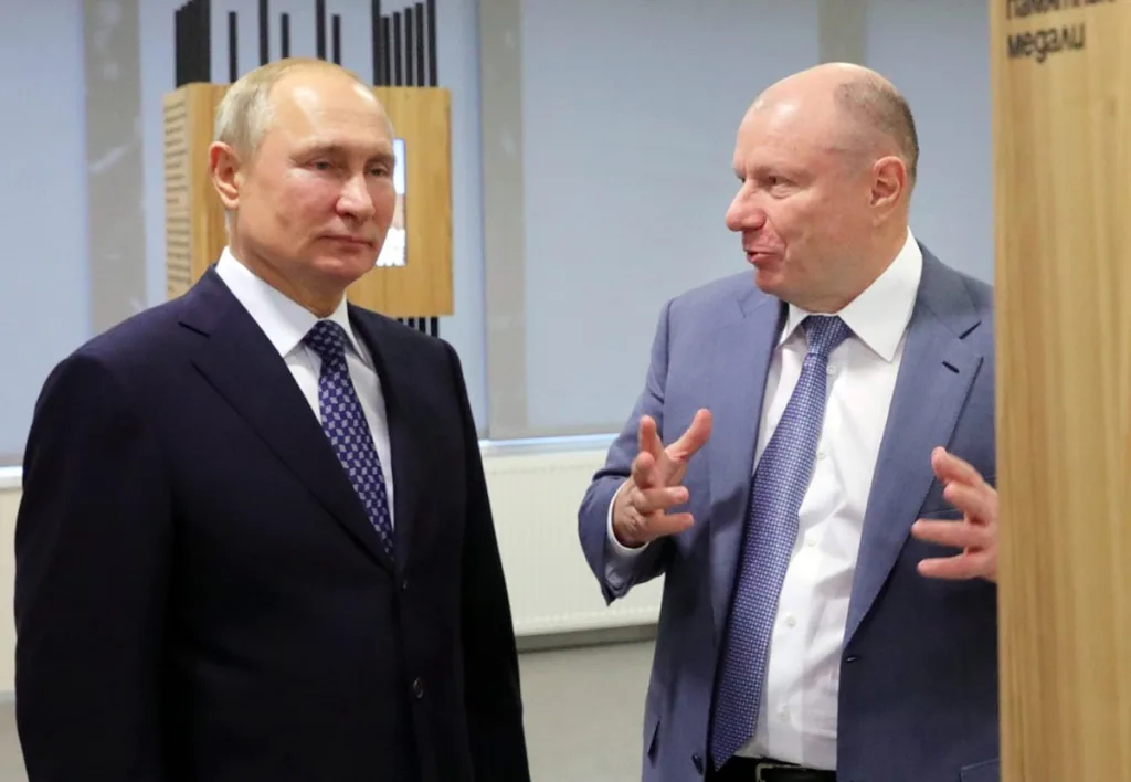 Ο Βλαντιμίρ Πούτιν με τον φίλο του Βλαντιμίρ Ποτάνιν