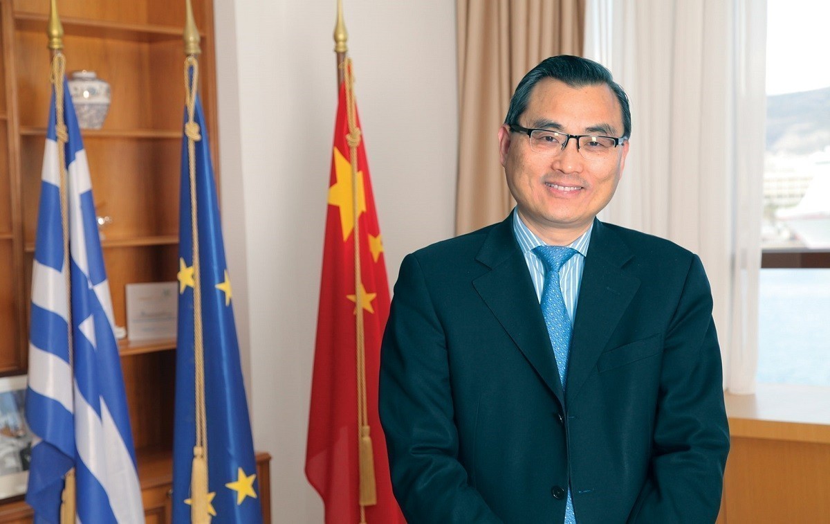 ο Πρόεδρος της ΟΛΠ Α.Ε. Cosco Shipping, Yu Zenggang