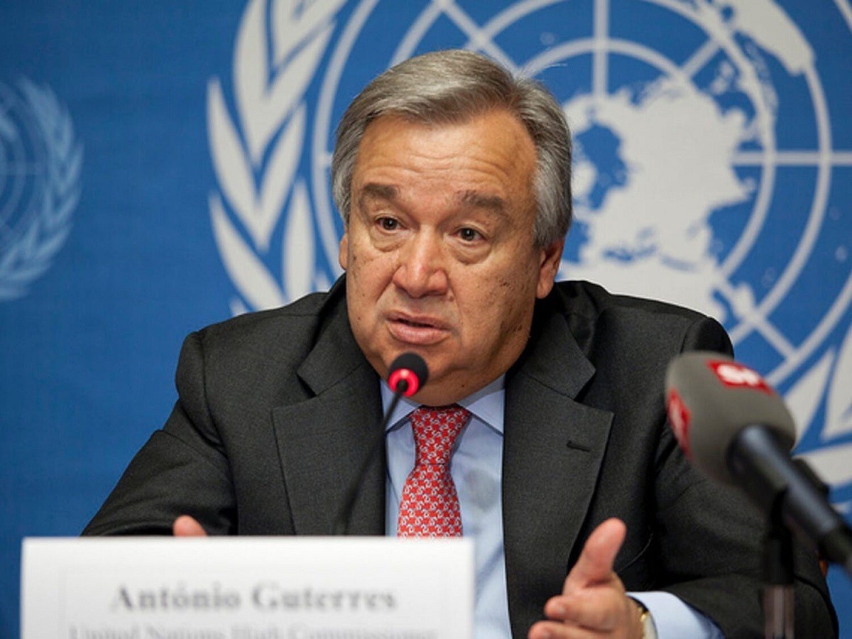 Ο Γενικός Γραμματέας του ΟΗΕ, Αντόνιο Γκουτέρες