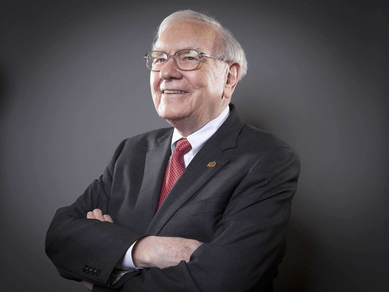 Warren Buffett. Επικεφαλής Berkshire-Hathaway