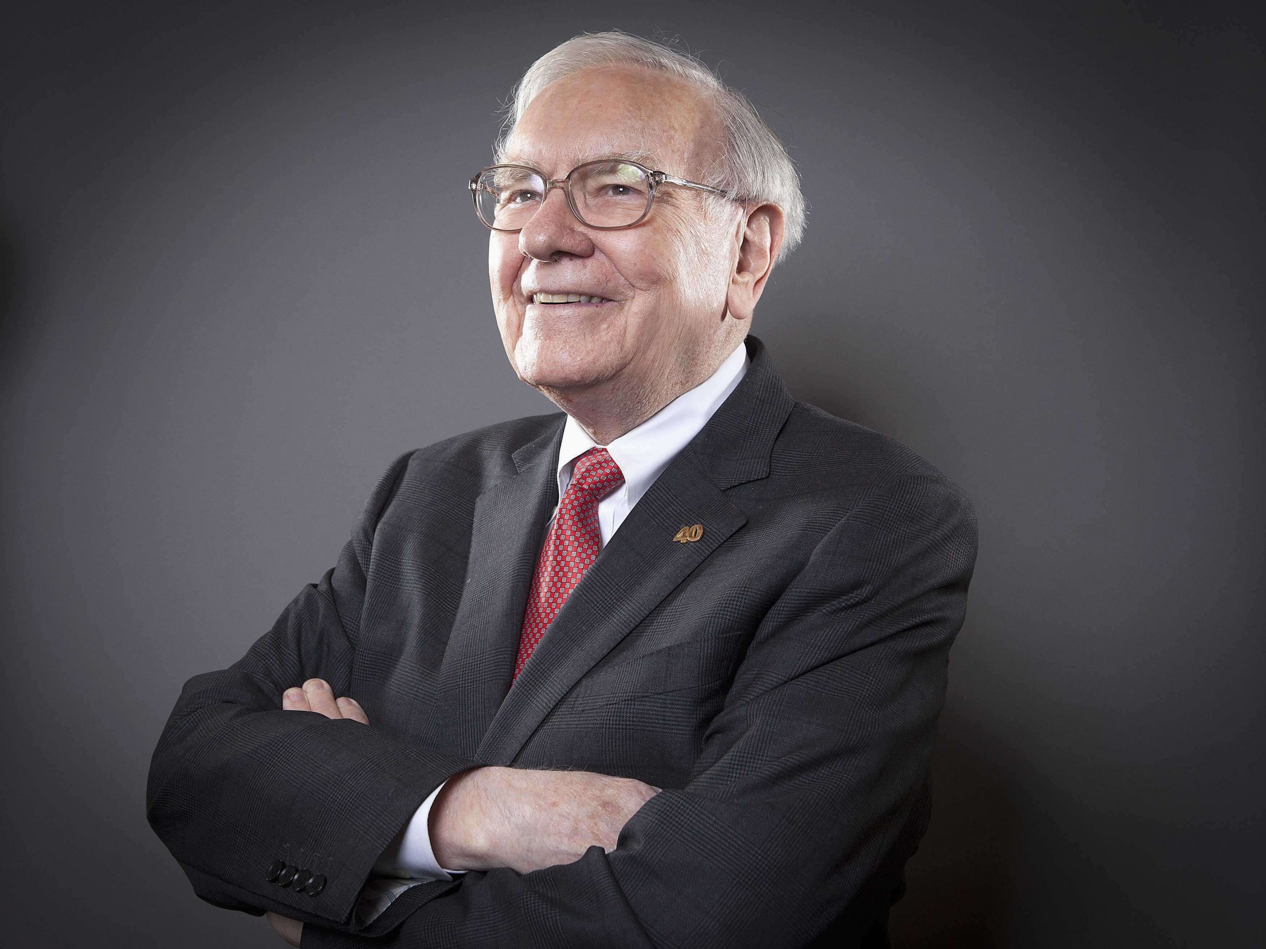 Warren Buffett. Επικεφαλής Berkshire-Hathaway