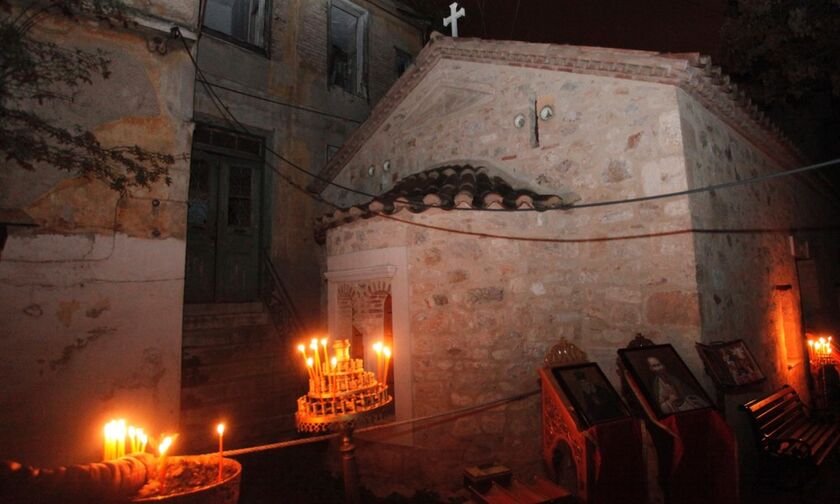 Το εκκλησάκι του Αγίου Ελισσαίου στην Πλάκα όπου έψελνε ο Αλέξανδρος Παπαδιαμάντης