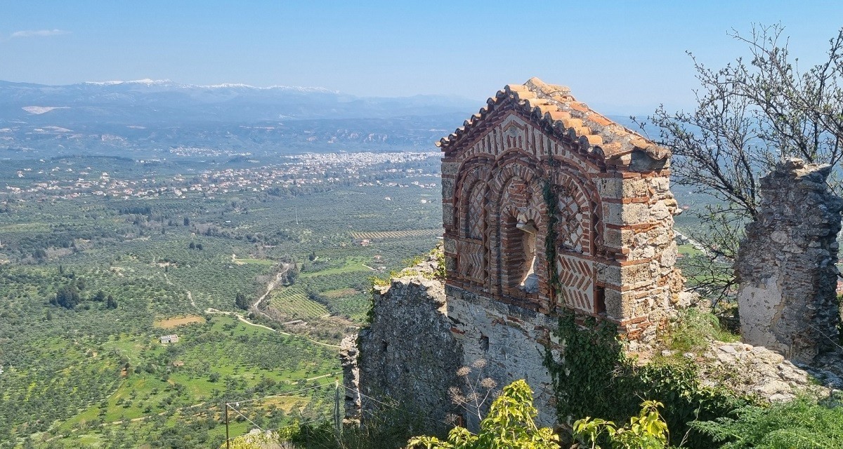 Τοπίο στο Μυστρά