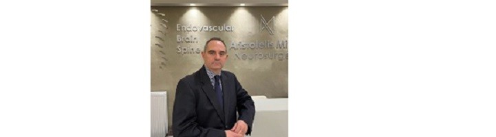 Αριστοτέλης Μήτσος, Νευροχειρουργός, Διευθυντής Α’ Νευροχειρουργικής Κλινικής – Κλινική Ενδοαγγειακής Νευροχειρουργικής-Εμβολισμών του Metropolitan General
