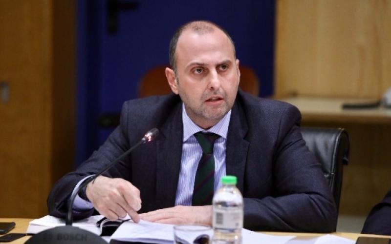 O Υφυπουργός Υποδομών & Μεταφορών, αρμόδιος για τις Υποδομές, κ. Γεώργιος Καραγιάννης