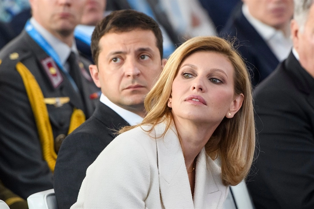 Η σύζυγός του Ουκρανού προέδρου, Ελένα Ζελένσκαγια