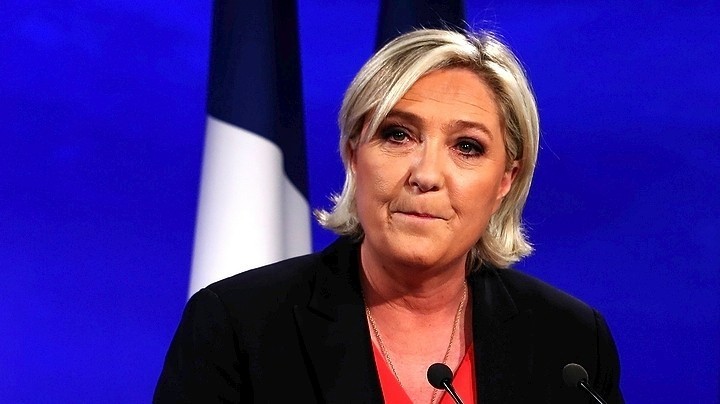 Η υποψήφια της ακροδεξιάς στις γαλλικές προεδρικές εκλογές Μαρίν Λεπέν