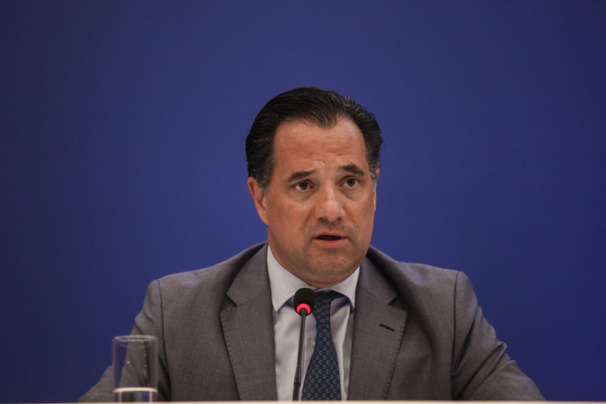 Ο Υπουργός Ανάπτυξης και Επενδύσεων, Άδωνις Γεωργιάδης