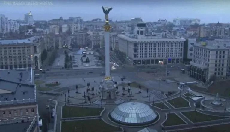 Άποψη του κέντρου του Κιέβου