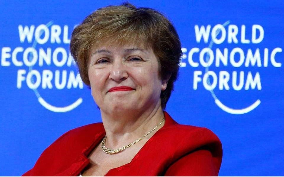 Η επικεφαλής του ΔΝΤ, Κρισταλίνα Γκεορκίεβα