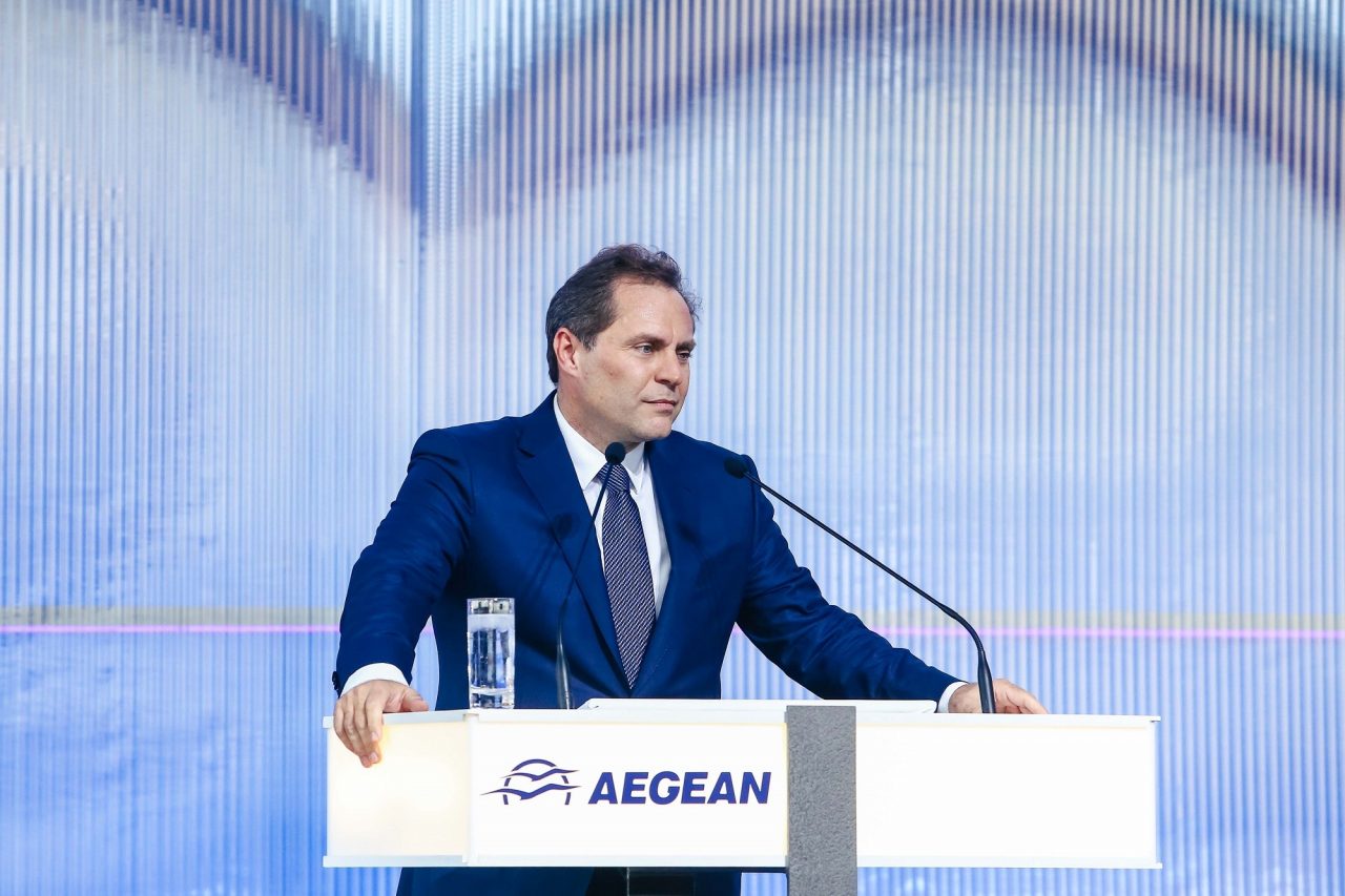 Ο Πρόεδρος της Aegean Airlines, Ευτύχης Βασιλάκης