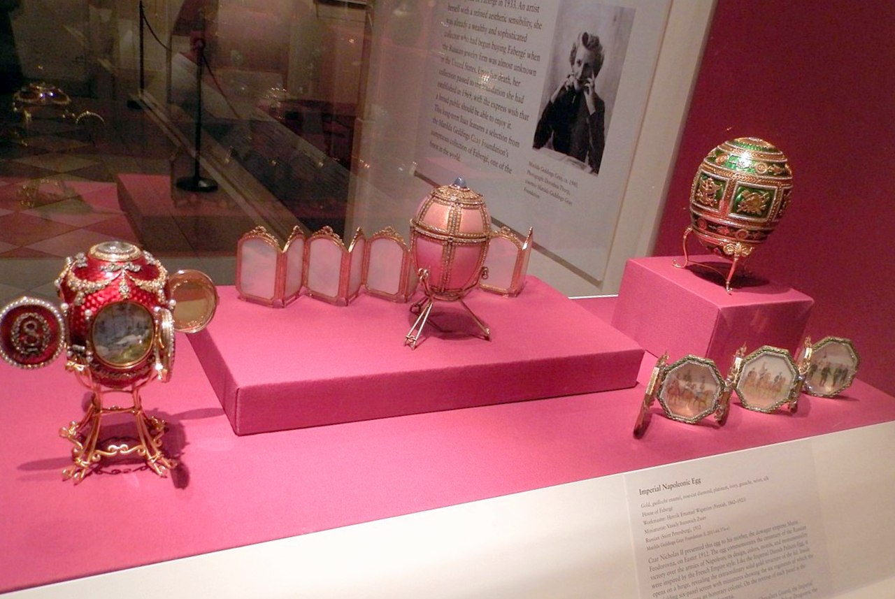 Τα αυτοκρατορικά αυγά Φαμπερζέ σε έκθεση στο Μητροπολιτικό Μουσείο Τέχνης της Νέας Υόρκης