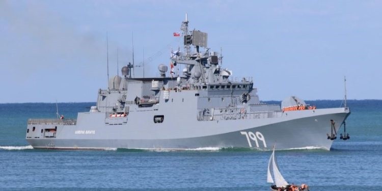 Η ρωσική φρεγάτα Admiral Makarov