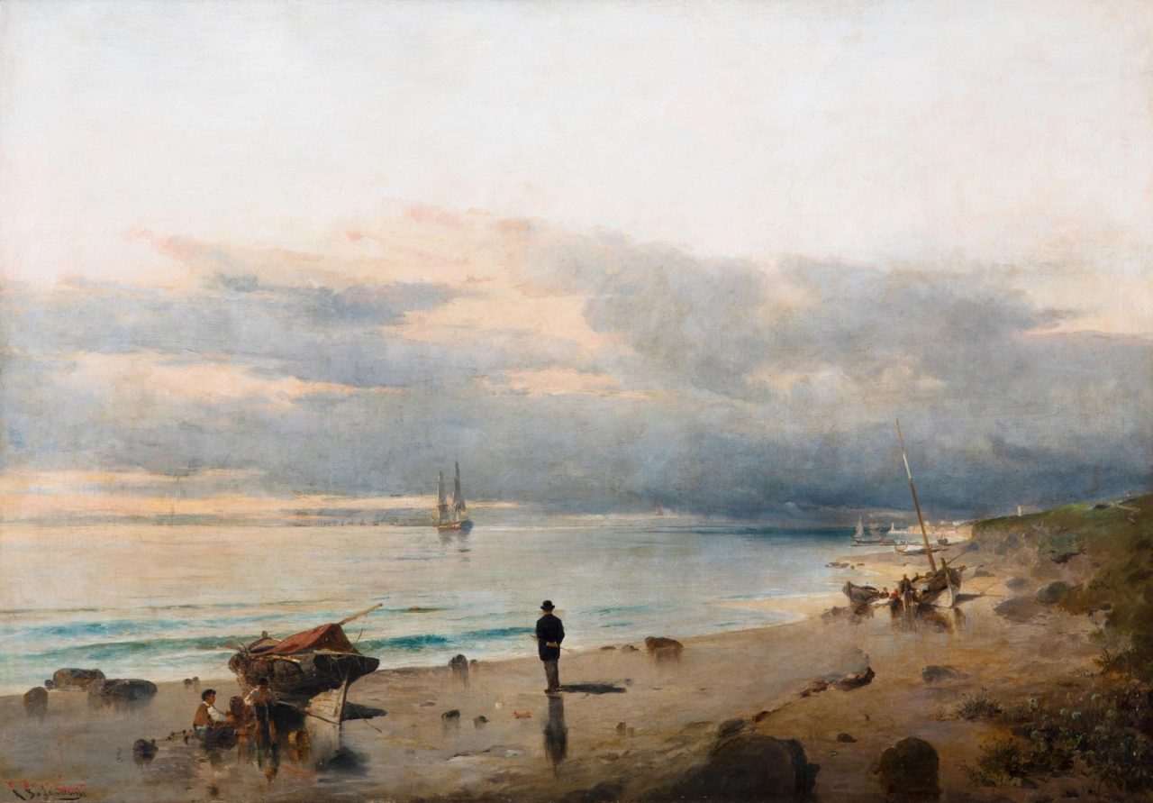 Κωνσταντίνος Βολανάκης «Ο καλλιτέχνης παρατηρεί τη θάλασσα»