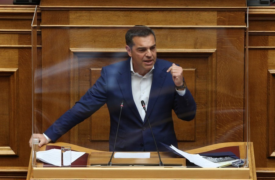 Ο πρόεδρος του ΣΥΡΙΖΑ - Προοδευτική Συμμαχία Αλέξης Τσίπρας