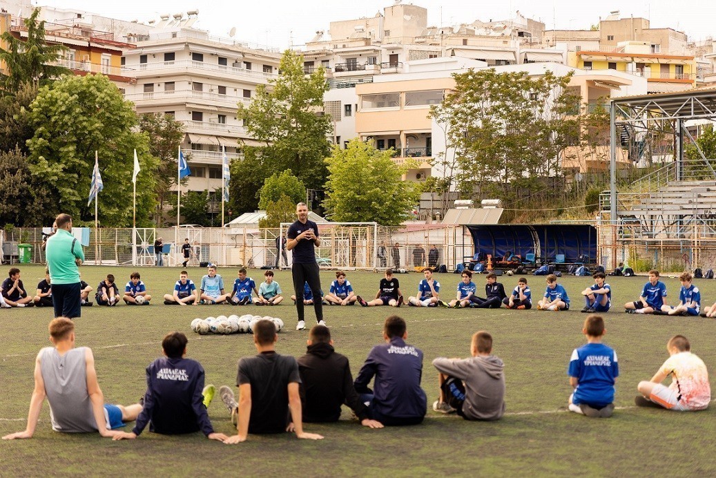 Mε τα παιδιά των Αθλητικών Ακαδημιών ΟΠΑΠ