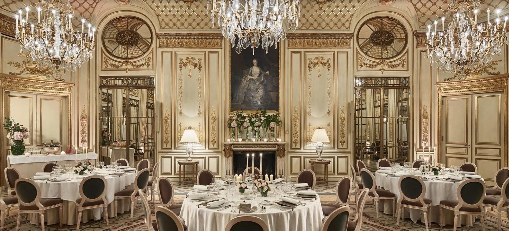 Το Salon Pompadour στο ξενοδοχείο «Le Meurice» στο Παρίσι, όπου ο Πικάσο έκανε τον πρώτο του γάμο