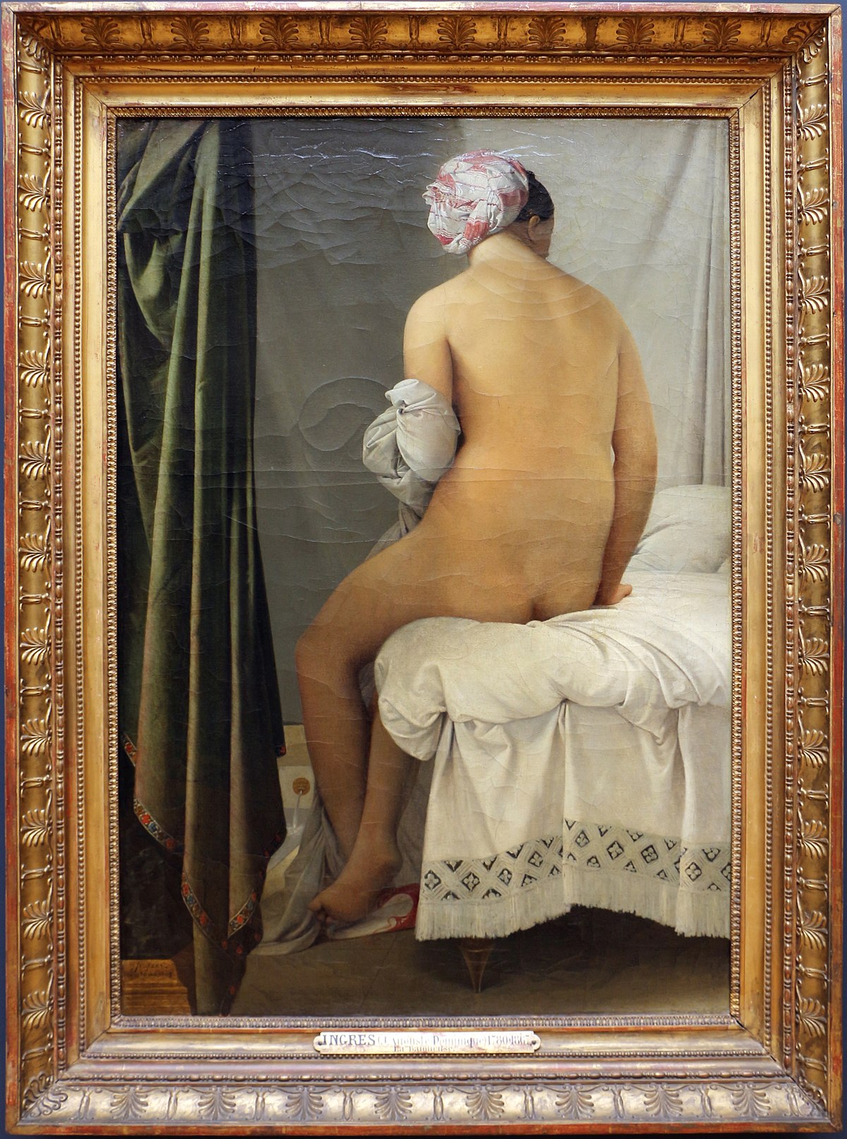 Ο πίνακας του Ζαν Ογκύστ Ντομινίκ Ινγκρέ «The Valpinçon Bather» (1808)