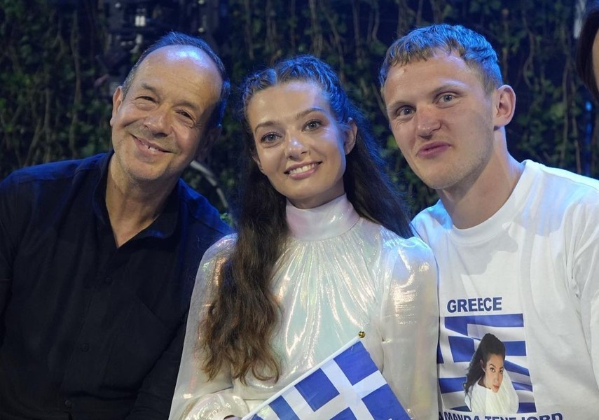 Eurovision 2022: Η Αμάντα Γεωργιάδη επέστρεψε στην Ελλάδα μετά την 8η θέση