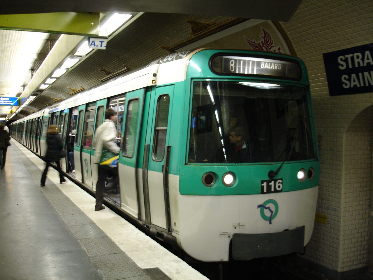 Συρμός του μετρό στη Γαλλία