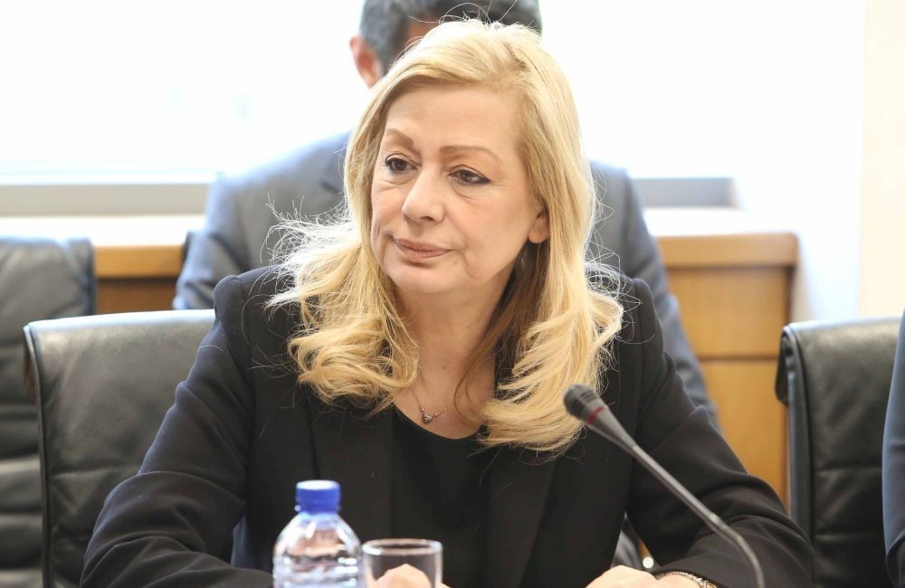 Ζέτα Αιμιλιανίδου, υπουργός Εργασίας και Κοινωνικών Ασφαλίσεων της Κύπρου