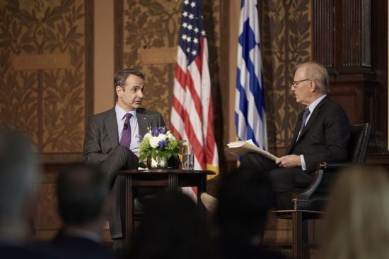 Κυριάκος Μητσοτάκης στο Georgetown University: Οι απειλές της Τουρκίας στο NATO θα της γυρίσουν μπούμερανγκ