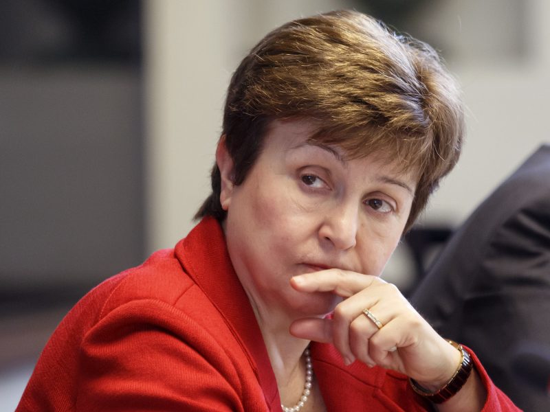 Κρισταλίνα Γκεοργκίεβα Γενικός Διευθυντής, Διεθνές Νομισματικό Ταμείο