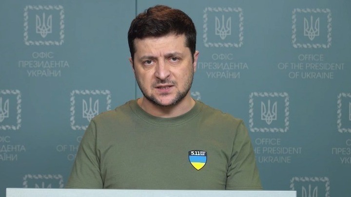 Ο ουκρανός πρόεδρος Βολοντίμιρ Ζελένσκι