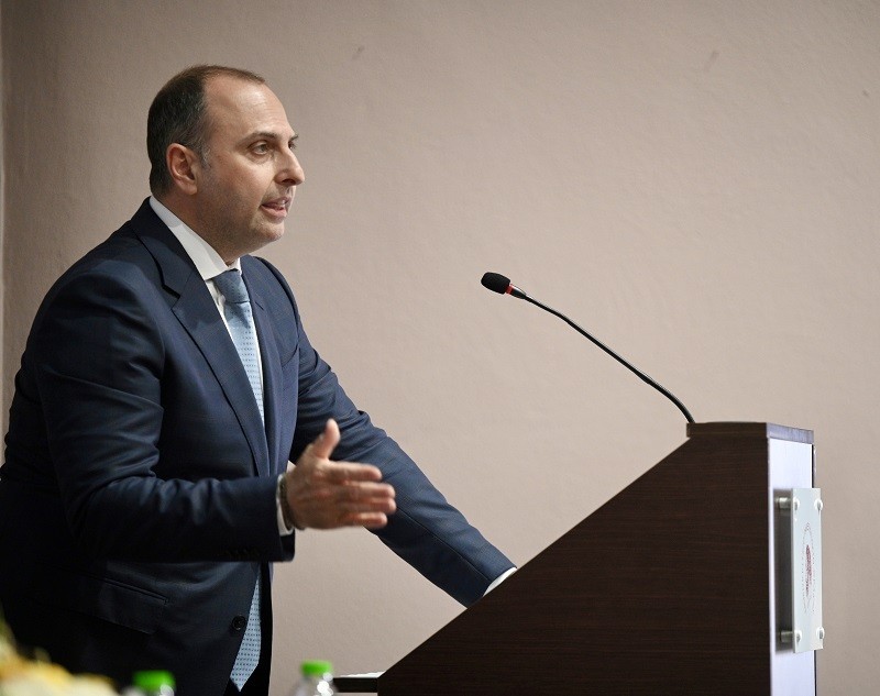 Ο Υφυπουργός Υποδομών και Μεταφορών, Γιώργος Καραγιάννης