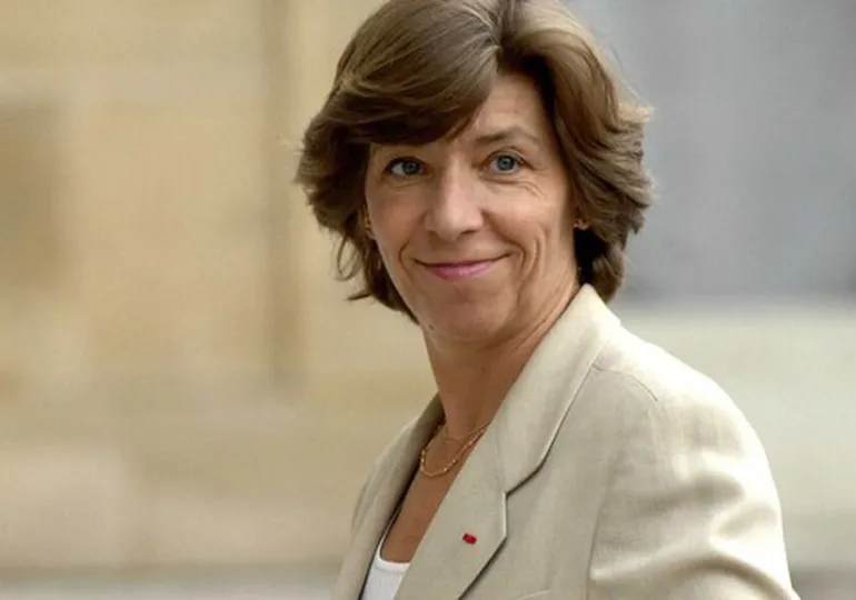 Η υπουργός Εξωτερικών της Γαλλίας Κατρίν Κολονά
