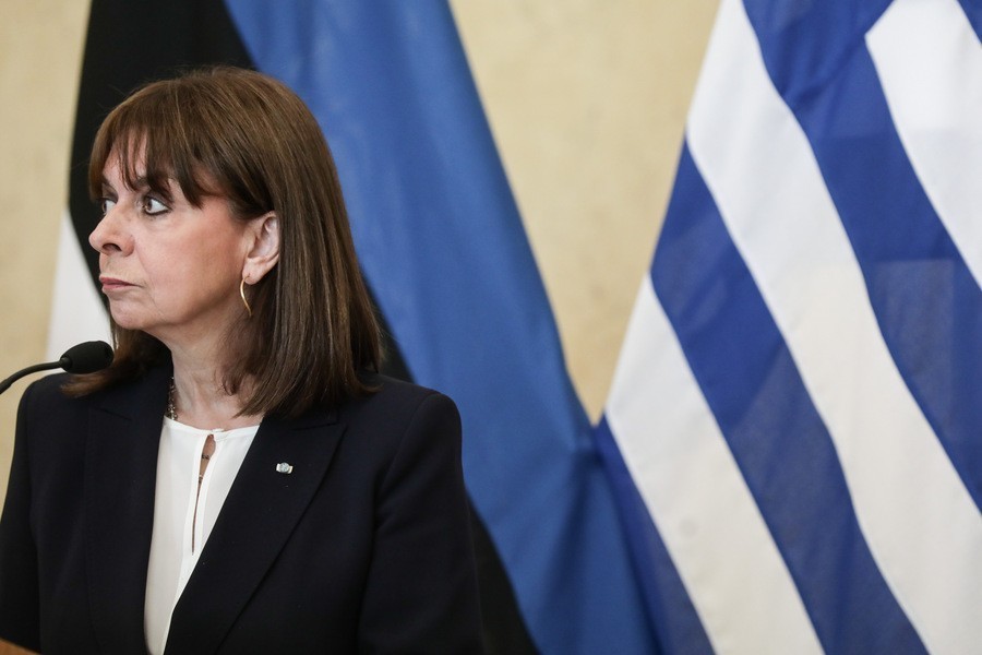 Η Πρόεδρος της Δημοκρατίας Κατερίνα Σακελλαροπούλου