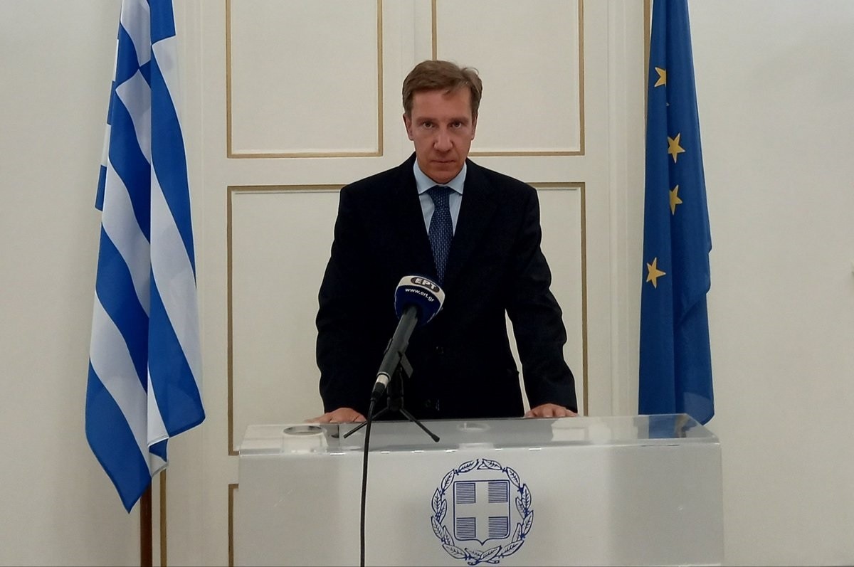Ο εκπρόσωπος του ΥΠΕΞ, Αλέξανδρος Παπαϊωάννου