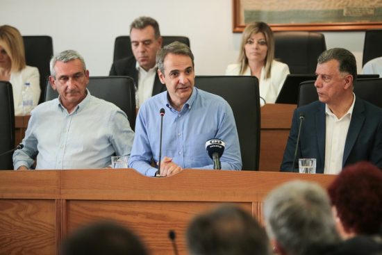 Μητσοτάκης από την Κω: Η Ελλάδα φυλάσσει αποτελεσματικά τα χερσαία και θαλάσσια σύνορά της
