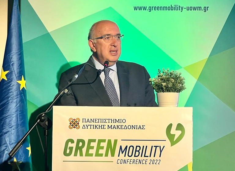 Ο Υφυπουργός Υποδομών και Μεταφορών, αρμόδιος για τις Μεταφορές, κ. Μιχάλης Παπαδόπουλος