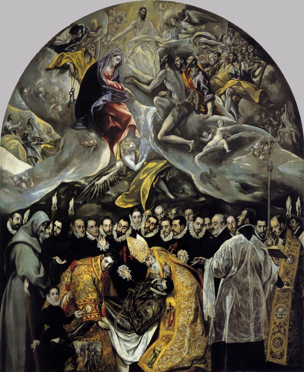 Γκρέκο «Η Ταφή του Κόμητα Οργκάθ» (1586-88)
