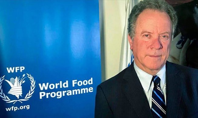 Ντέιβιντ Μπίσλεϊ, εκτελεστικός διευθυντής του Παγκόσμιου Επισιτιστικού Προγράμματος