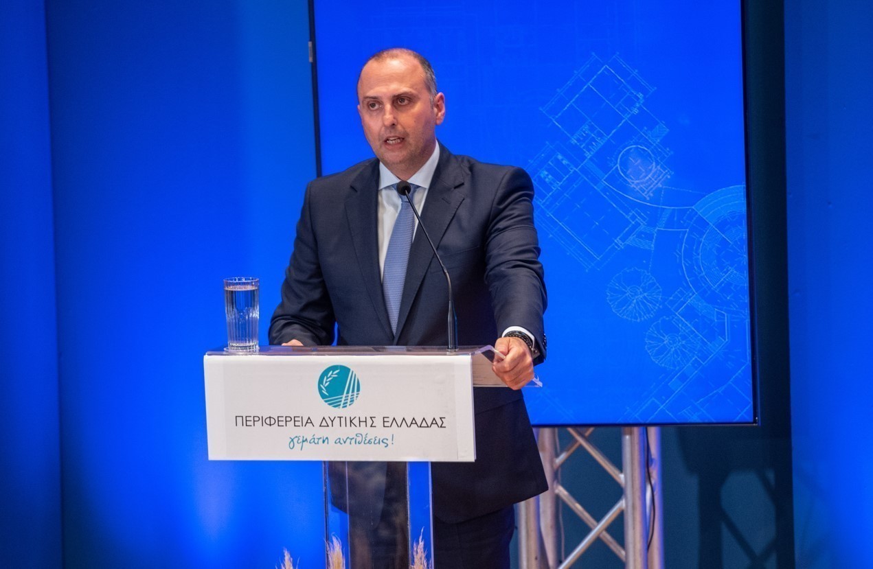 ΟΥφυπουργός Υποδομών και Μεταφορών, αρμόδιος για τις υποδομές, κ. Γιώργος Καραγιάννης