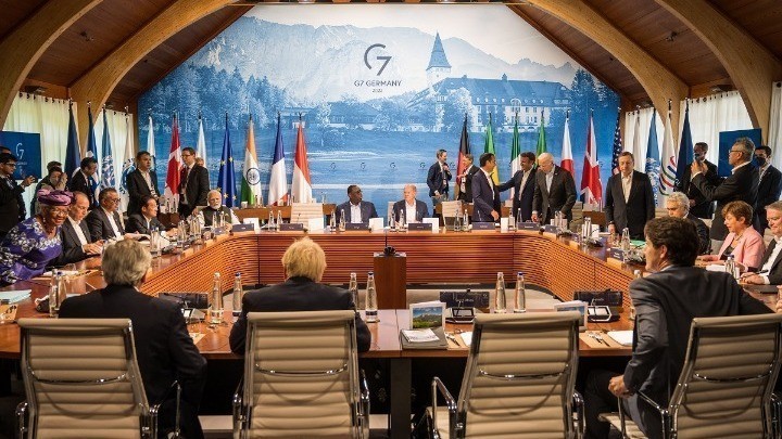 Οι ηγέτες της Ομάδας των 7 (G7)