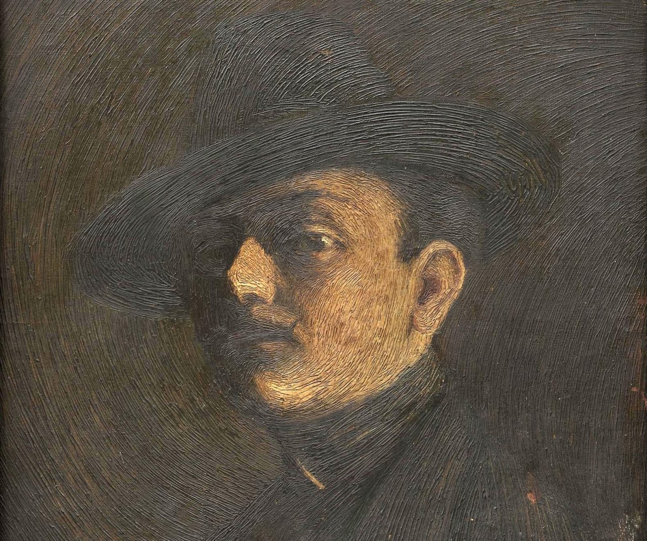 Κωνσταντίνος Παρθένης «Αυτοπροσωπογραφία», 1901