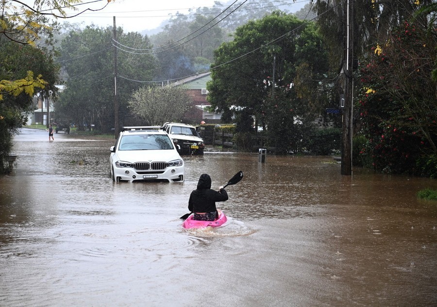 Αυστραλία: Το Σίδνεϊ πλήττεται για τέταρτη ημέρα από σφοδρές βροχοπτώσεις