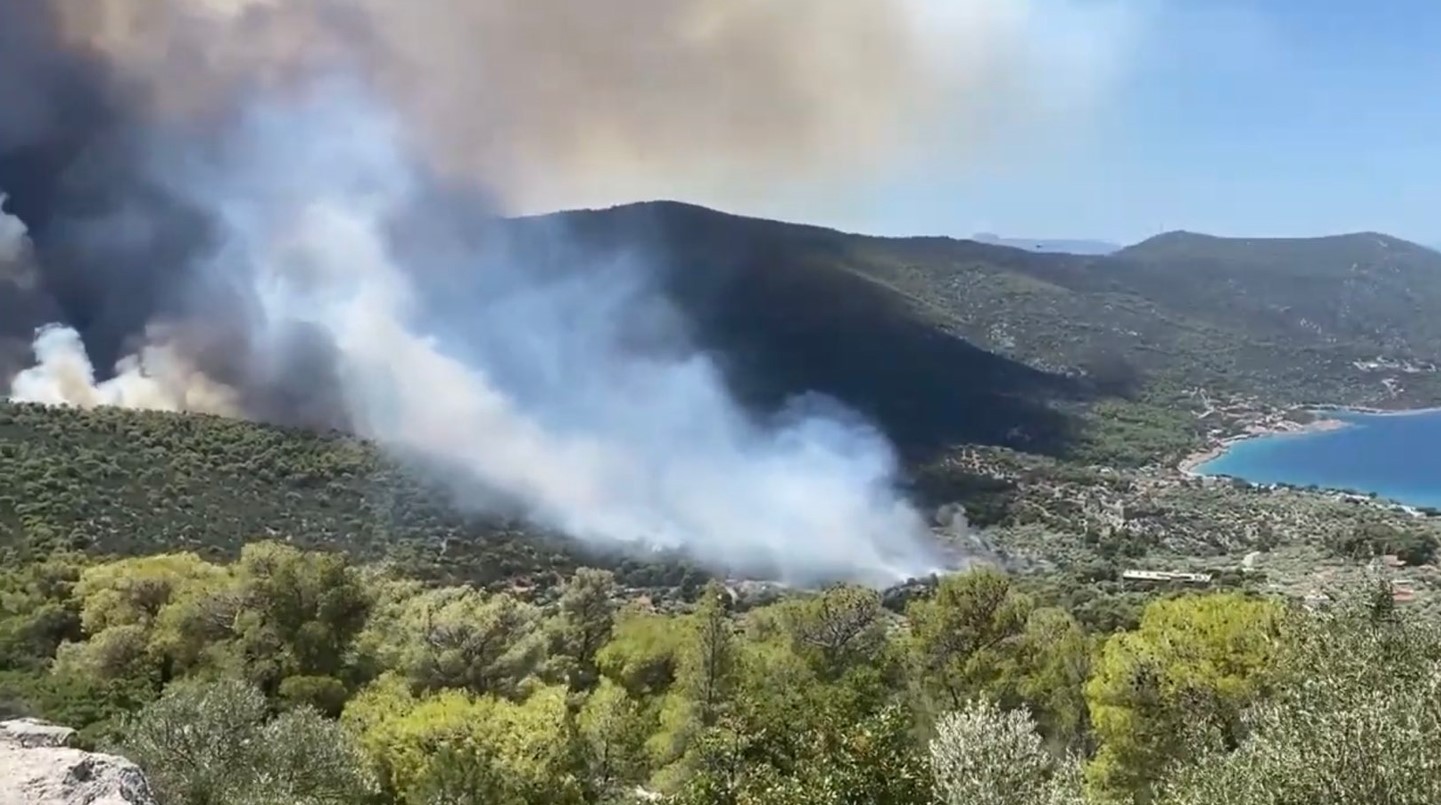 Πύργος: Φωτιά στην περιοχή Κολίρι