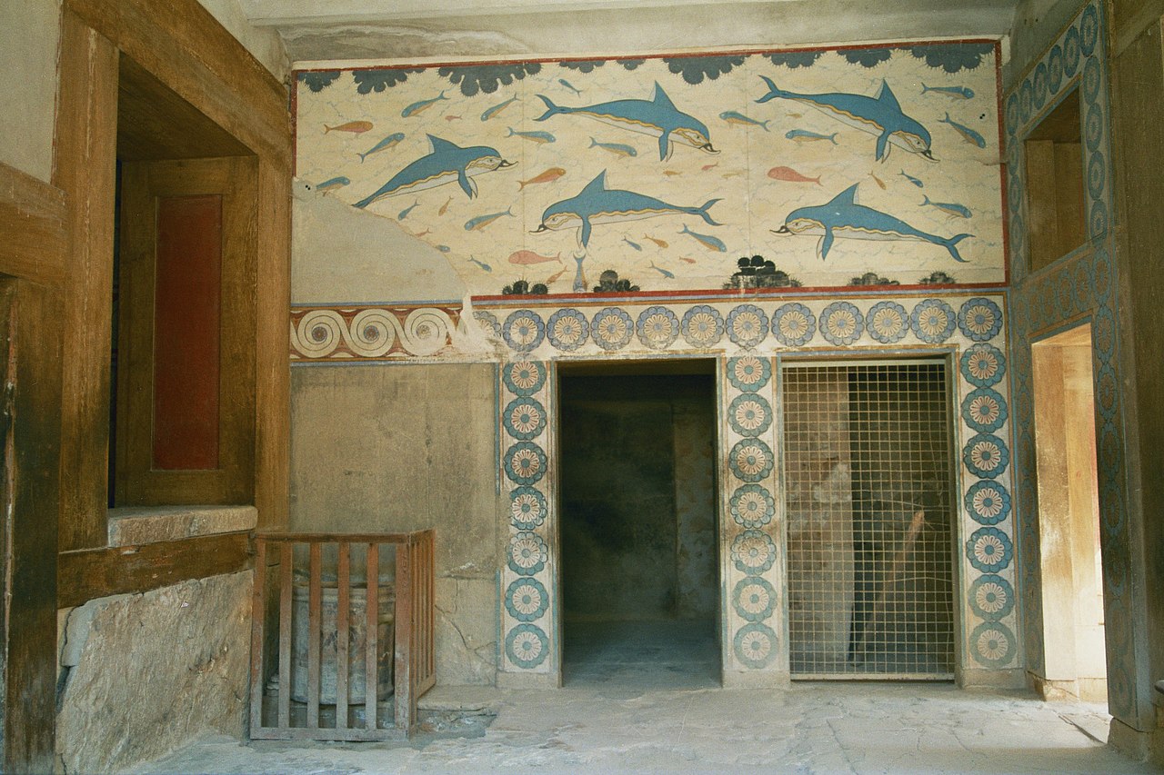 Η τοιχογραφία με τα δελφίνια- Άρθουρ Έβανς