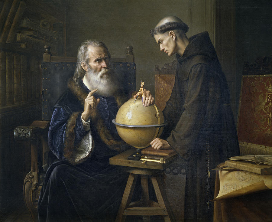 Φέλιξ Παρά «Ο Γαλιλαίος εξηγεί τη θεωρία του στο Πανεπιστήμιο της Πάδοβα»