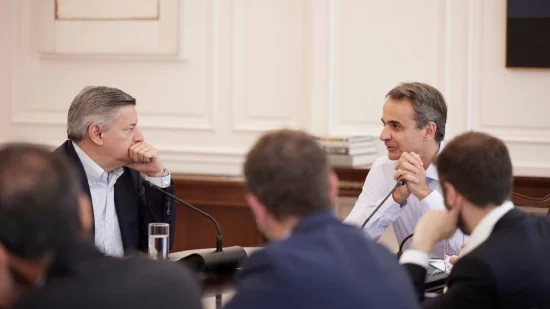 Μητσοτάκης: Συναντήθηκε με τον CEO του Netflix