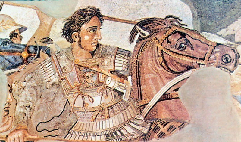 Ο Μέγας Αλέξανδρος στο διάσημο ψηφιδωτό της Πομπηίας. Αρχαιολογικό Μουσείο Νάπολης - Σπουδαία ανακάλυψη-ανατροπή: Το Γυμνάσιο όπου ο Αριστοτέλης δίδαξε τον Αλέξανδρο