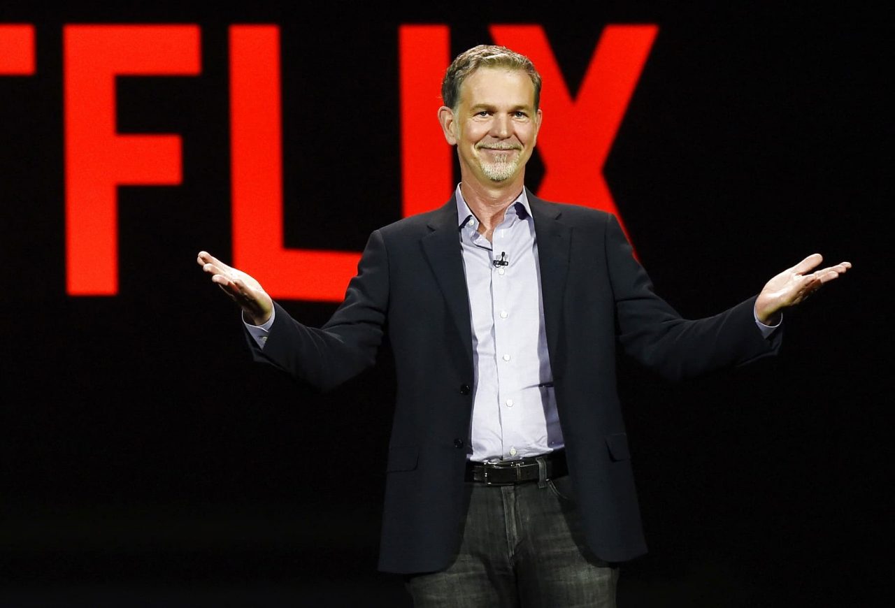 Reed Hastings. επικεφαλής Netflix