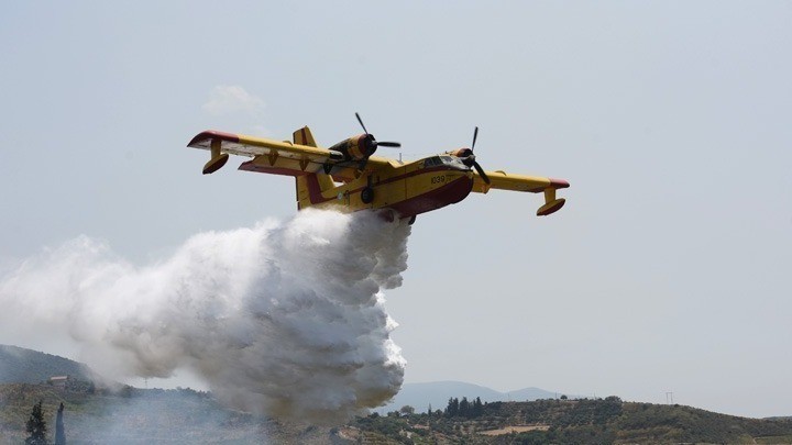 Πάτρα: Φωτιά στην περιοχή Αρραβωνίτσα της Αιγιάλειας