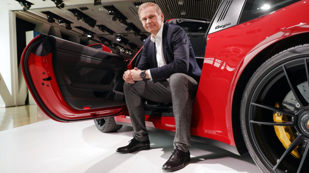 Oliver Blume, Πρόεδρος του Εκτελεστικού Συμβουλίου της Porsche AG