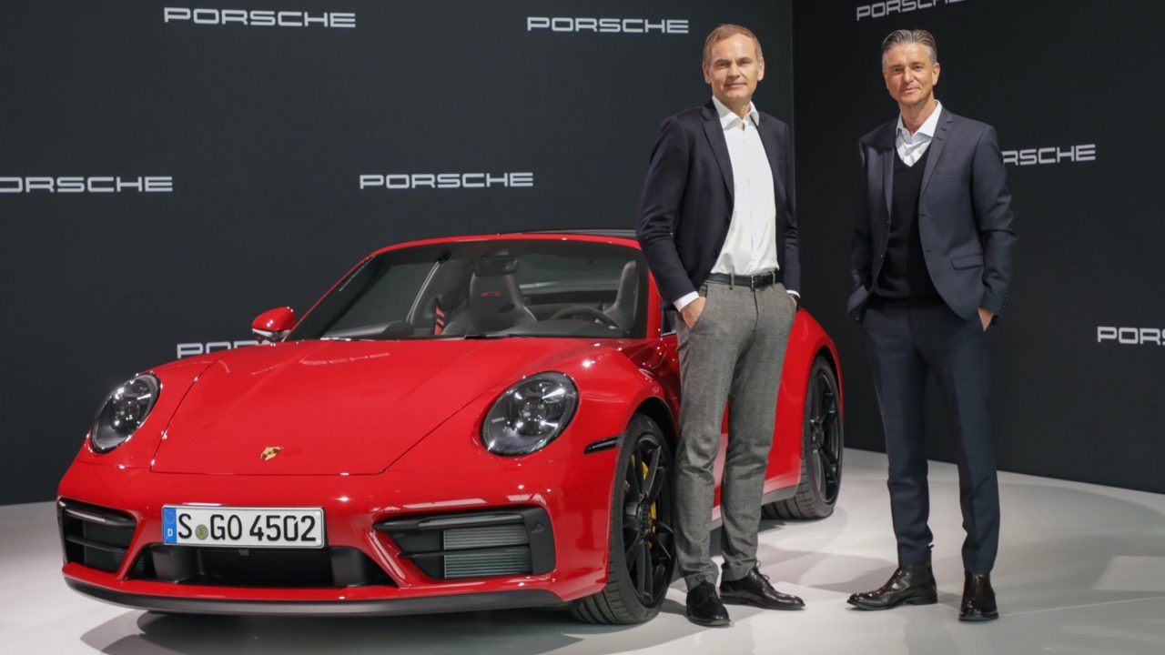 Lutz Meschke, Αναπληρωτής Πρόεδρος του Εκτελεστικού Συμβουλίου και Μέλος του Εκτελεστικού Συμβουλίου και Oliver Blume, Πρόεδρος του Εκτελεστικού Συμβουλίου της Porsche AG